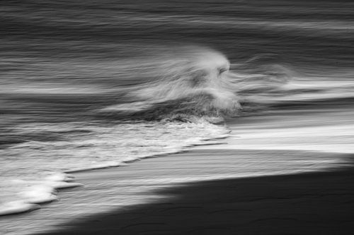 Zeemonster komt uit de golven in Zeeland