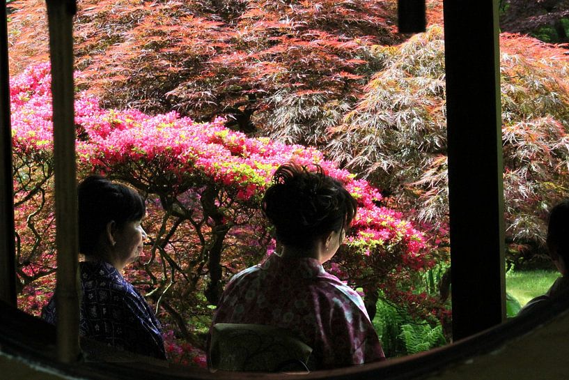 Japanse tuin relax van Tatjana Korneeva