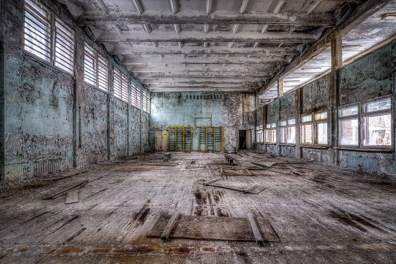 Salle de sport par Jan Vandenberghe