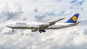 Lufthansa-Passagierflugzeug Boeing 747-8.