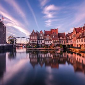 A harbour in Holland van Niels Tichelaar
