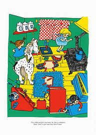 Pippi Home Poster by Thomas burnet