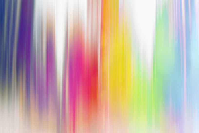 Modern, Abstract Digitaal Kunstwerk in Diverse kleuren van Art By Dominic