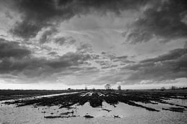 Akker in de polder  by Frans Batenburg