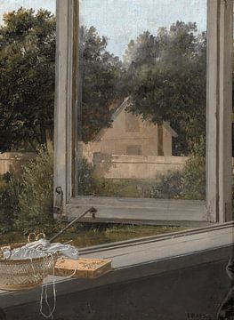 Jørgen Roed, Blick durch ein Fenster von Atelier Liesjes