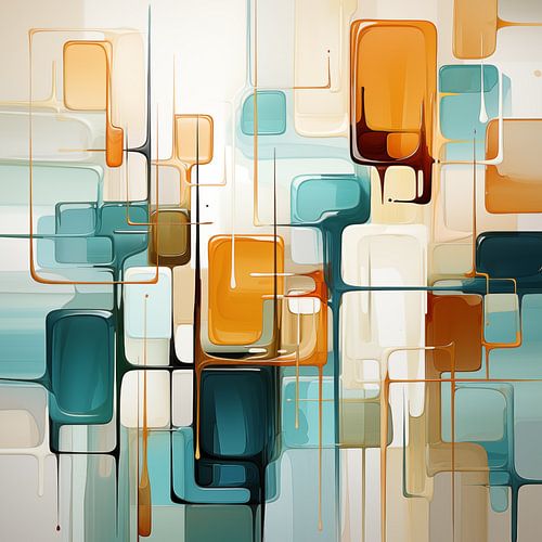 Abstracte vormen van Bert Nijholt