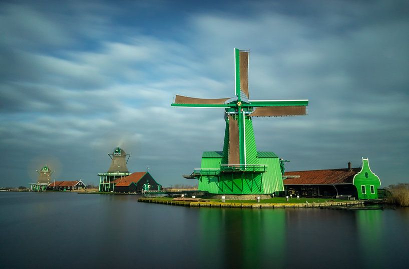 Op de schans by Klaas Fidom