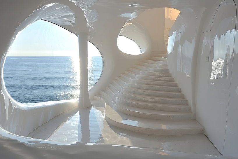 stairs in and around the house or buildings by Egon Zitter