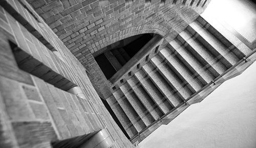 Sanatorium stairway.