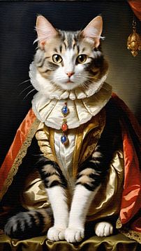 Lovely Cat Queen Part 6 van Maud De Vries