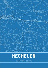 Blaupause | Karte | Mechelen (Limburg)