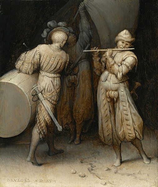 Trois Soldats, Pieter Bruegel l'Ancien par Des maîtres magistraux