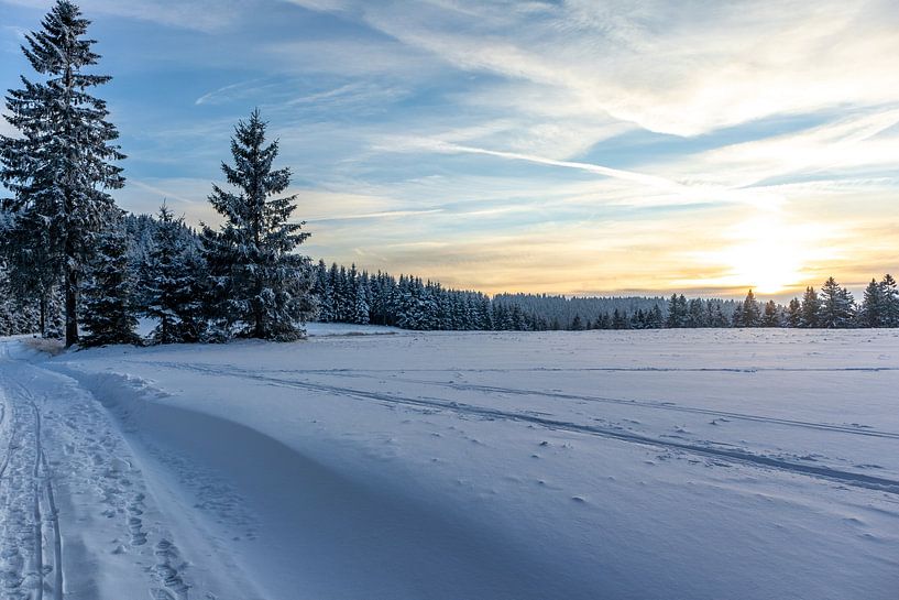 First winter hike on the Rennsteig by Oliver Hlavaty