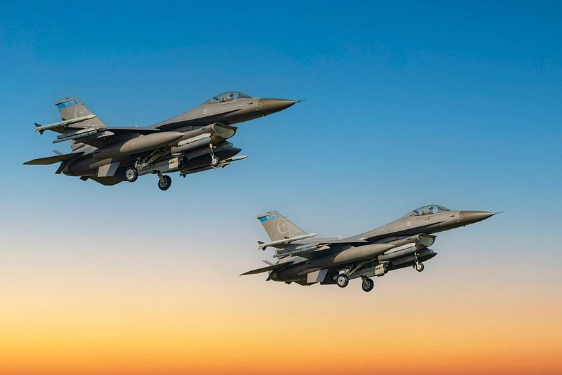 F-16 Fighting Falcon (General Dynamics F-16 Fighting Falcon), USAF par Gert Hilbink