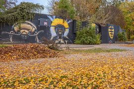 BADEN-WÜRTTEMBERG : ULM - FRIEDRICHSAU - GRAFITTI by Photoart-Naegele