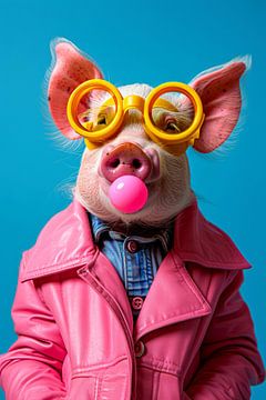 Bubblegum Fun: Schwein 1 von ByNoukk