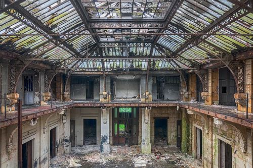 Hall central d'un grand bureau