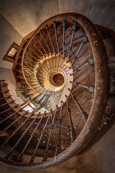 Treppe runter kommen