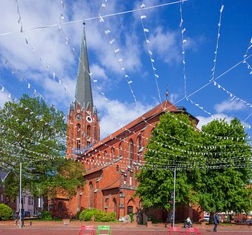 Petrikirche, Buxtehude, Nedersaksen, Duitsland van Torsten Krüger