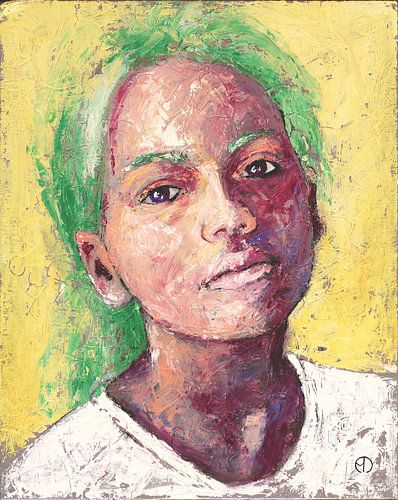 Bisque O'Ruby - portrait d'une jeune fille