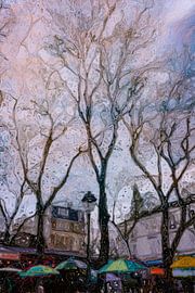 Les arbres de Montmartre sur Geert Van Baelen