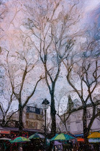 De bomen van Montmartre