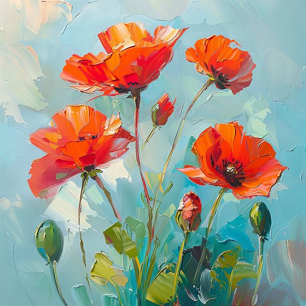 Mohn von Poster Art Shop