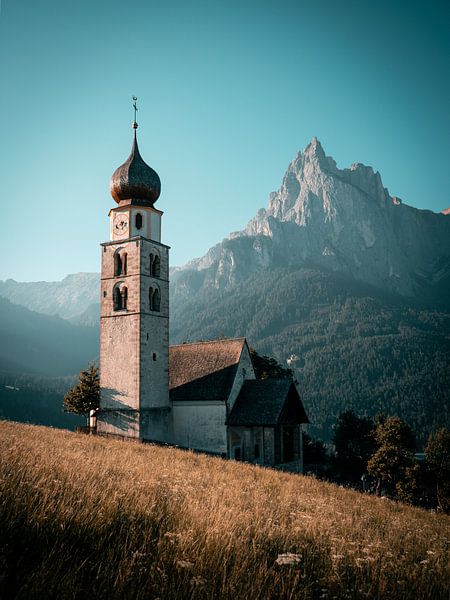 Église St-Valentin, Kastelruth, Tyrol du Sud, Italie par Palm Tree Studio