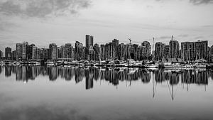 Die Skyline von Vancouver in Kanada
