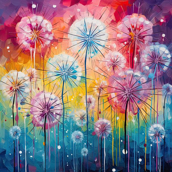 Dandelions by Bert Nijholt