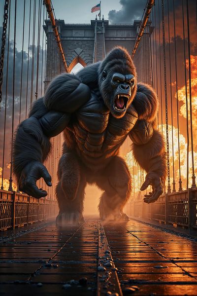 GORVAN: The Furious Gorilla of New York by INFERAURUM