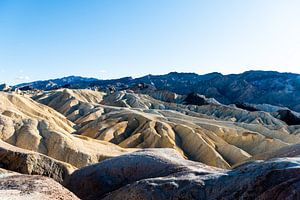 Death Valley, Zabriskie Point van Keesnan Dogger Fotografie