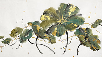 Lotus « Harmonie dorée »