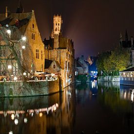 Brugge by night sur Joyce Loffeld