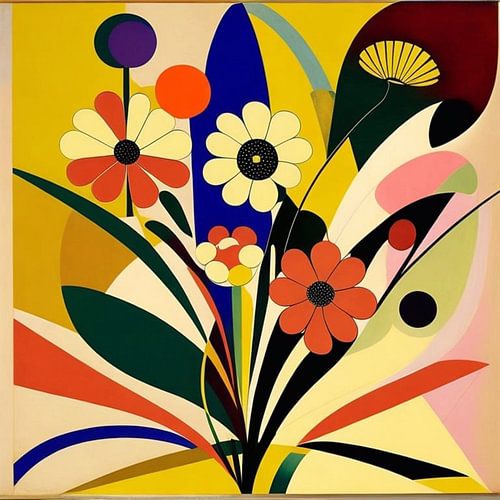 Fröhliche Blumen 3