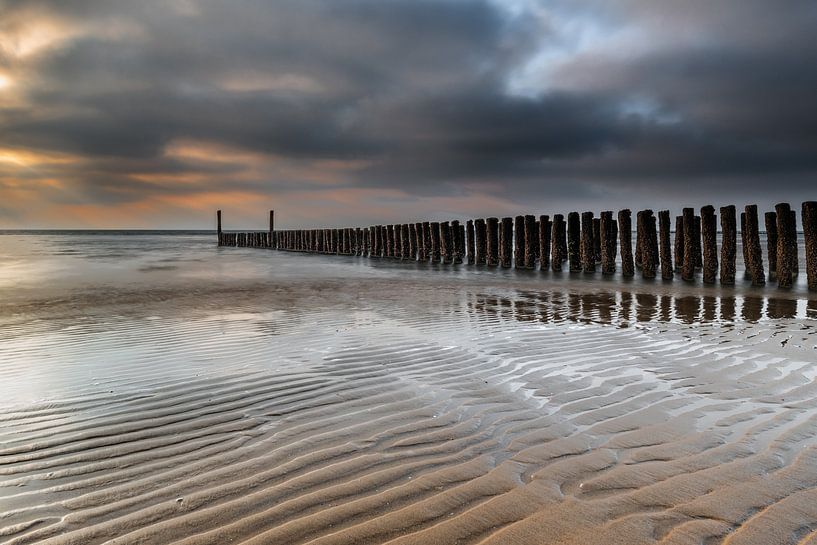 Zoutelande groynes von Bill hobbyfotografie