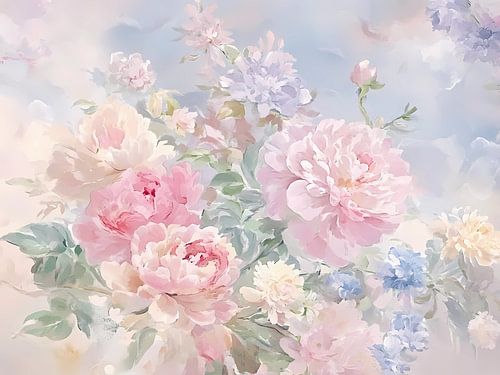 Soft Pastel Flowers