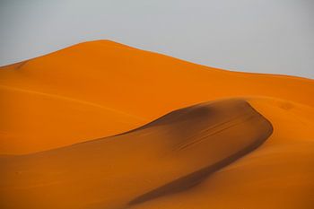 Goldene Wellen in der Sahara