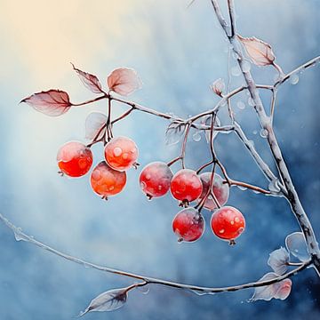 Winter Berries van Color Square