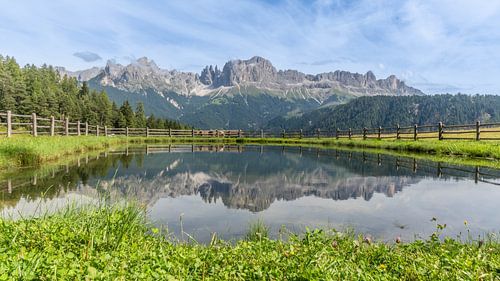Berg idylle Zuid-Tirol
