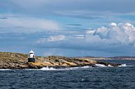 Lighthouse on the island Orust in Sweden by Rico Ködder thumbnail