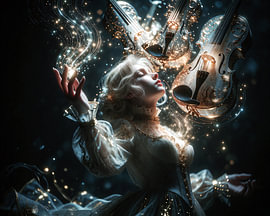Muse of violin music by Maren Lyt