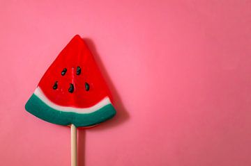 Wassermelonen-Lolli – Ein Farbtupfer von Atelier Nadine