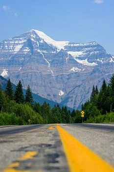 La route des géants - Mont Robson, Canada
