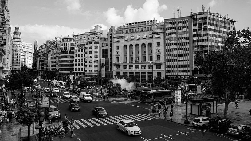 Valencia plaza Ayuntamiento von Jouke de Boer