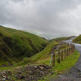 Countryroad in Scotland by Ron Jobing