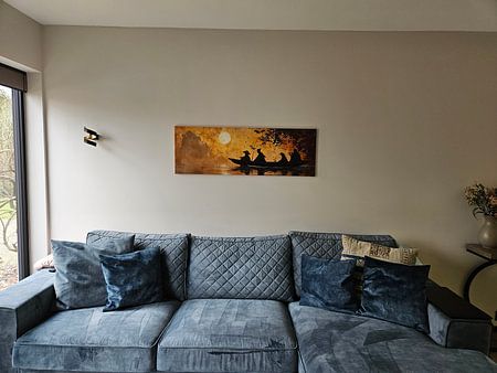 Le voyage des 4 compagnons comme un panorama