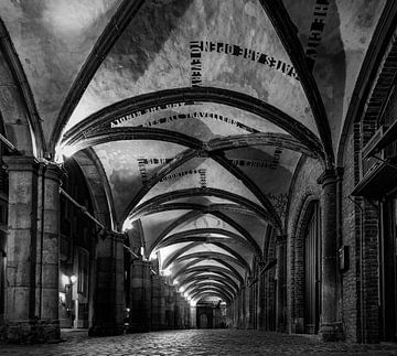 Brugge in Black&White van Erwin van den Berg