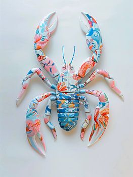 Scorpion en porcelaine