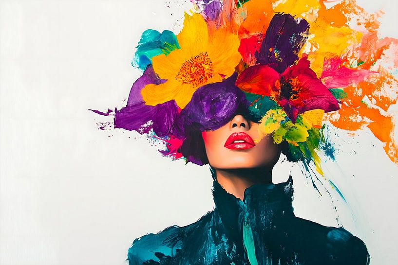 Pensées colorées par Harry Hadders Design